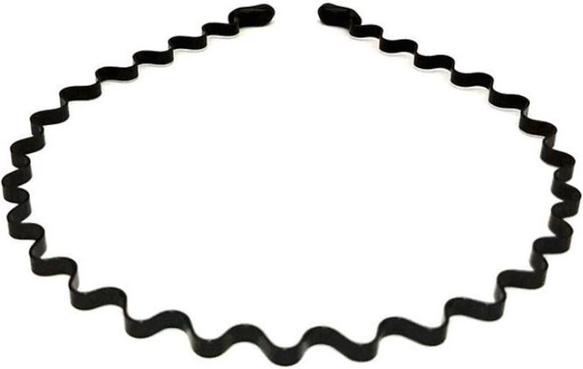 Wave Sport Diadeem Mannen Golf - Sport Haarband Volwassenen - Metaal - Zwart - 41 Cm 3 Wave Sport Diadeem Mannen Golf - Sport Haarband Volwassenen - Metaal - Zwart - 41 Cm