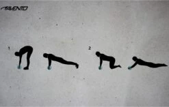 Avento Power Ab-Roller - Zwart/Blauw -Merkloos Winkel 1200x761 8