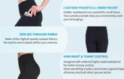 Merkloos Yoga Broek - Uniek Ontwerp Met Zak Mt. S - Extreem Goede Elasticiteit En Ademmogelijkheid - Buik Control - Hoge Taille - Legging Dames - Yoga - Workout - Fitness - Gym - Hardlooplegging - Sportbroek -Merkloos Winkel 1200x765 10