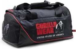 Gorilla Wear Jerome Sporttas - Zwart/Rood -Merkloos Winkel 1200x776 9