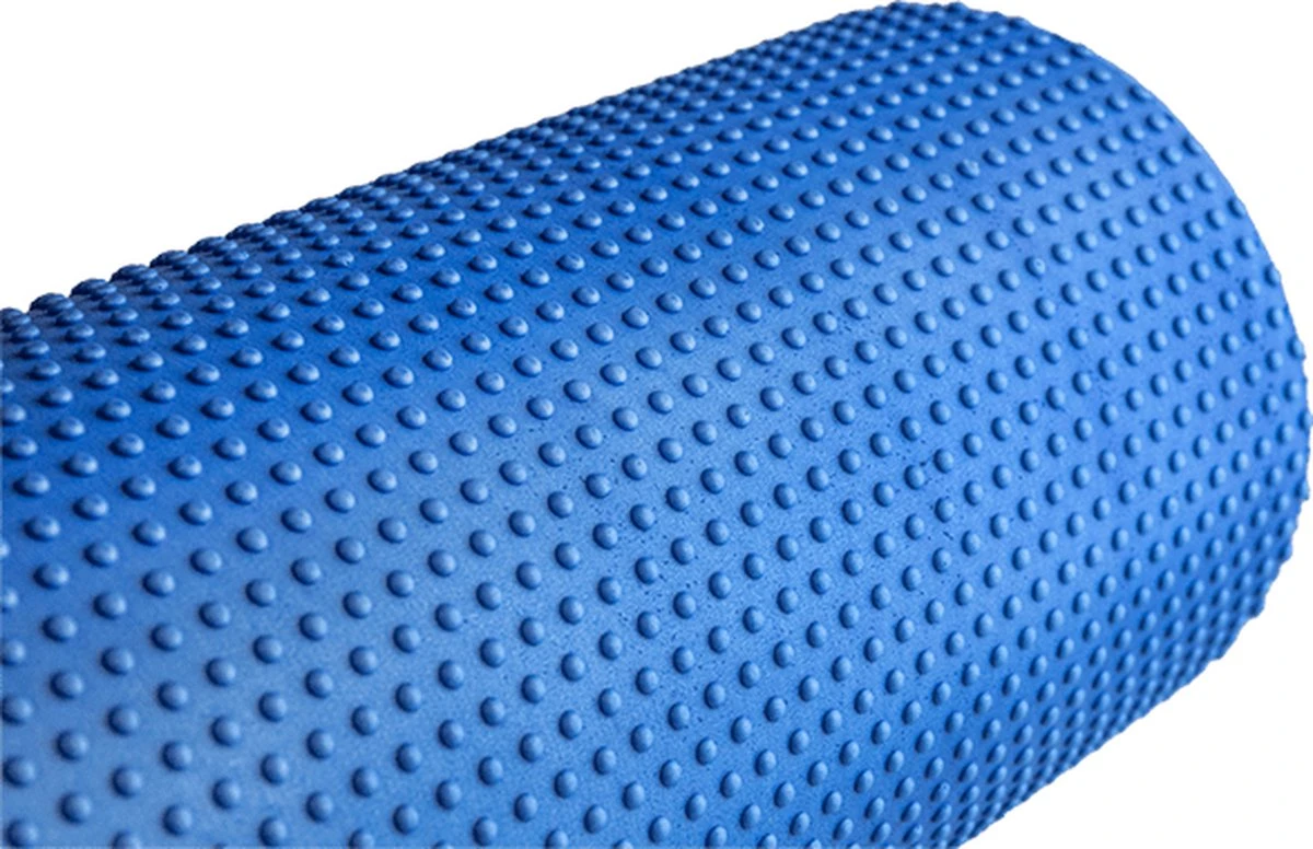 Matchu Sports - Foam Roller - Foamroller - Massage - Massage Roller - 45 Cm - Zacht - Blauw 4 Matchu Sports - Foam Roller - Foamroller - Massage - Massage Roller - 45 Cm - Zacht - Blauw - Afbeelding 2