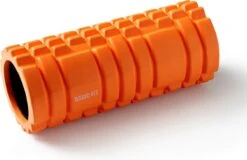 Basic-Fit® Foam Roller - Yoga Grid Foam Roller Massage - Fitness Roller - 33 Cm - Oranje