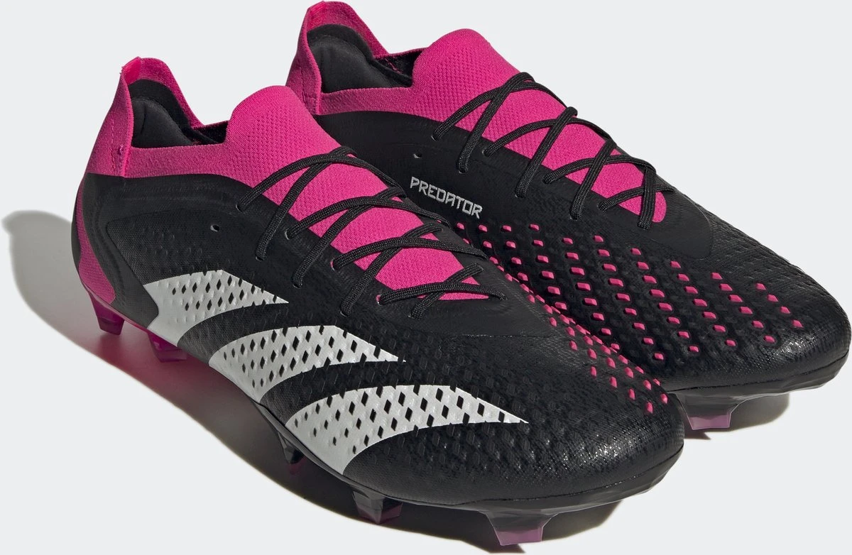Adidas Performance Predator Accuracy.1 Low Firm Ground Voetbalschoenen - Unisex - Zwart - 42 2/3 7 Adidas Performance Predator Accuracy.1 Low Firm Ground Voetbalschoenen - Unisex - Zwart - 42 2/3 - Afbeelding 5