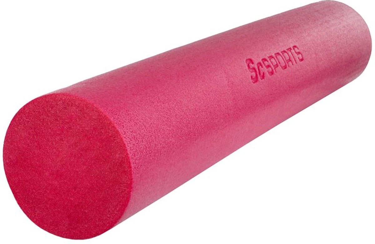 ScSPORTS® Yoga Roller - Foam Roller - 90 X 15 Cm - Roze - Pilates Rol 3 ScSPORTS® Yoga Roller - Foam Roller - 90 X 15 Cm - Roze - Pilates Rol
