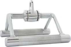 ScSPORTS® Roeigreep Met Draaipunt - Cable Handle - Parallele Handgreep - Verchroomd Staal -Merkloos Winkel 1200x798 16