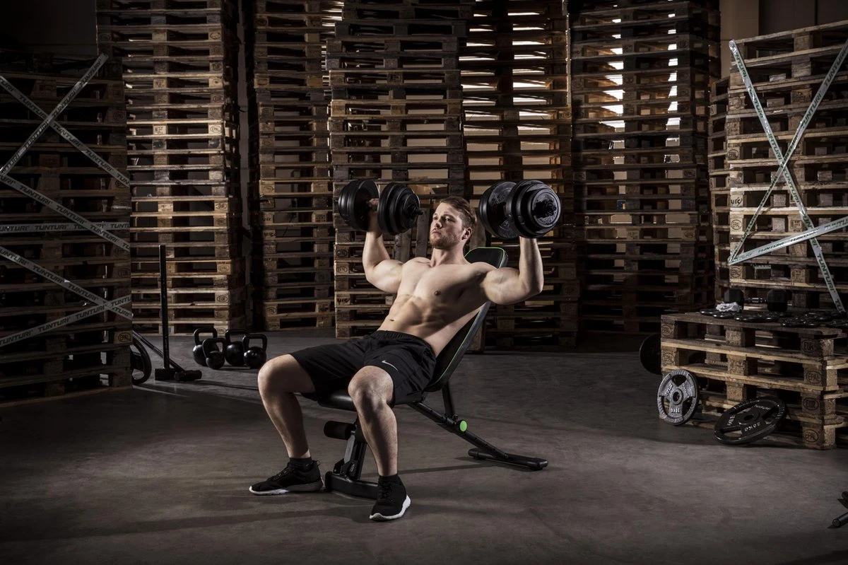 Tunturi UB20 Utility Fitnessbank - Halterbank - Trainingsbank - Buikspierbank - Verstelbaar - Incl. Gratis Tunturi Training App 13 Tunturi UB20 Utility Fitnessbank - Halterbank - Trainingsbank - Buikspierbank - Verstelbaar - Incl. Gratis Tunturi Training App - Afbeelding 11