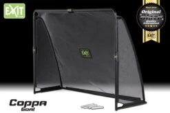 EXIT Coppa Stalen Voetbaldoel 220x170cm - Zwart