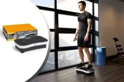 Rebblo Fitness Trilplaat - Vibratieplaat - 99 Snelheidsniveaus - Voetmassage Functie - Incl. Weerstandsbanden En Afstandsbediening.- Max. 120 Kg - 58 X 42 X 16 Cm -Merkloos Winkel 1200x799 79