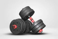 SOUTHWALL Dumbbells Set Verstelbaar Met Halterstang Tot 30kg – Verstelbare Halterset – Fitness Stang – Fitness Gewichten Set – Professionele 2-in-1 Dumbbellset – Gebruiksvriendelijk – Multifunctioneel – Dumbell Set 30 Kg – Rood/Zwart -Merkloos Winkel 1200x800 119