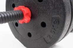 SOUTHWALL Dumbbells Set Verstelbaar Met Halterstang Tot 30kg – Verstelbare Halterset – Fitness Stang – Fitness Gewichten Set – Professionele 2-in-1 Dumbbellset – Gebruiksvriendelijk – Multifunctioneel – Dumbell Set 30 Kg – Rood/Zwart -Merkloos Winkel 1200x800 121