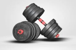Venom Sports Verstelbare Dumbbell Set Tot 30kg - Professionele 2-in-1 Halterset Gewichten - Gebruiksvriendelijke Fitness Stang - Rood -Merkloos Winkel 1200x800 148