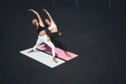 Tunturi TPE Yogamat - Fitnessmat 4mm Dik - Zwart Koord - Blauw - Incl. Gratis Fitness App -Merkloos Winkel 1200x800 189