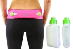 Flipbelt - Arc Water Bottle Klein - White/Green- 150ML -Merkloos Winkel 1200x800 23