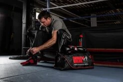 Gorilla Wear Jerome Sporttas - Zwart/Rood -Merkloos Winkel 1200x800 453