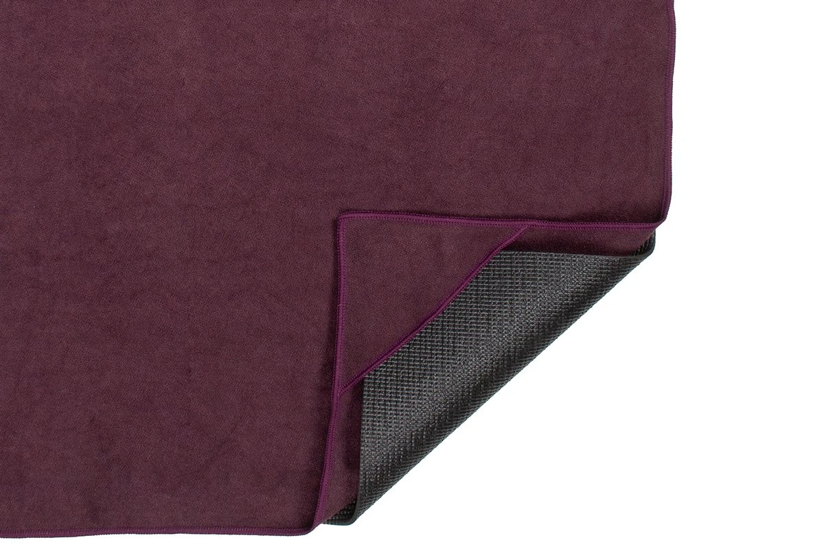 VirtuFit Premium Yoga Mat Handdoek - Absorberend - Anti-slip - 183 X 61 Cm - Mulberry 4 VirtuFit Premium Yoga Mat Handdoek - Absorberend - Anti-slip - 183 X 61 Cm - Mulberry - Afbeelding 2