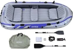 Intex Excursion Opblaasboot - 5 Personen - Grijs -Merkloos Winkel 1200x802 6