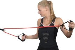 Fitness Tube - Medium | Rood | Schoudertrainer | Schouder Katrol -Merkloos Winkel 1200x807 6