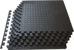 Merkloos Fitnessmatten -puzzelmat Set Van 6 Stuks 40x40 Cm - Zwart -Merkloos Winkel 1200x807 8