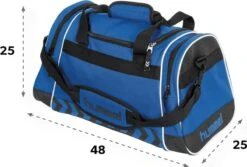 Hummel Sporttas - Blauw/zwart