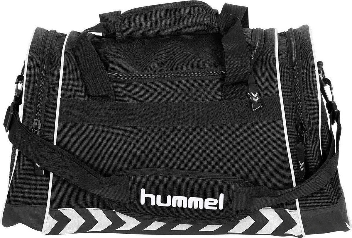 Hummel Sporttas - Zwart/wit 5 Hummel Sporttas - Zwart/wit - Afbeelding 3
