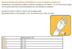 Novamed Lichtgewicht Polsbrace - Zwart - Rechts -Merkloos Winkel 1200x818 4