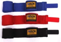 Merkloos 2 Stuks/rollen 2.5 M Katoen - Rood - Boksen Sport Strap Kick Boksen Bandage Sanda Muay Thai Karate MMA Taekwondo Hand Handschoenen Wraps | Boxen | Bokspads | Fitness | Thai Boxing -Merkloos Winkel 1200x820 7
