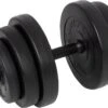 Tunturi Dumbbellset - Halterset - Totaal 15 Kg - Zwart Vinyl - Incl. Gratis Fitness App 2 Tunturi Dumbbellset - Halterset - Totaal 15 Kg - Zwart Vinyl - Incl. Gratis Fitness App -Merkloos Winkel 1200x822 6