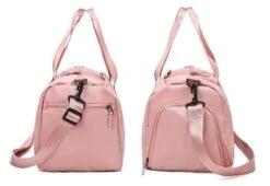Merkloos Pink Duffel Bag Medium Dames Sporttas - 25 Liter - Roze - M -Merkloos Winkel 1200x824 16