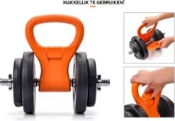 MJ Sports Premium Dumbbell To Kettlebell Grip - Dumbbell Naar Kettlebell Verstelbaar - Dumbbells - Kettlebells - Gewichten - Fitness - One Size - Oranje -Merkloos Winkel 1200x827 2