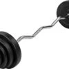 Curlstang - Curl Bar - Gewichten - Curlstang Met Gewichten - Ez Bar - Halterstang - Halterstang 25mm - 23.5 Kg - Inclusief Stersluitingen - Zwart - 120 Cm -Merkloos Winkel 1200x828 4
