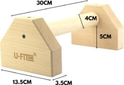 U Fit One® Parallettes - 30cm Push Up Bars - Calisthenics - Push Up Grips - Parallettes Hout - Opdruksteunen - Opdruk Steunen - Opdrukken - Dip Bars - Fitness - Crossfit - Ufitone 11 U Fit One® Parallettes - 30cm Push Up Bars - Calisthenics - Push Up Grips - Parallettes Hout - Opdruksteunen - Opdruk Steunen - Opdrukken - Dip Bars - Fitness - Crossfit - Ufitone -Merkloos Winkel 1200x831 13