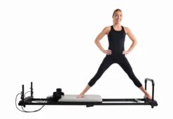 Bodi-tek Pilates Reformer - Pilatesbank - Paars -Merkloos Winkel 1200x832 8