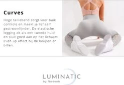 Sportlegging Dames - Fitness Legging - Yoga Legging - High Waist Sport Legging - Anti Cellulite - Shapewear Dames - Push Up - Butt Lifter - Sportkleding Dames - Booty | Luminatic® | Licht Grijs | M -Merkloos Winkel 1200x833 5