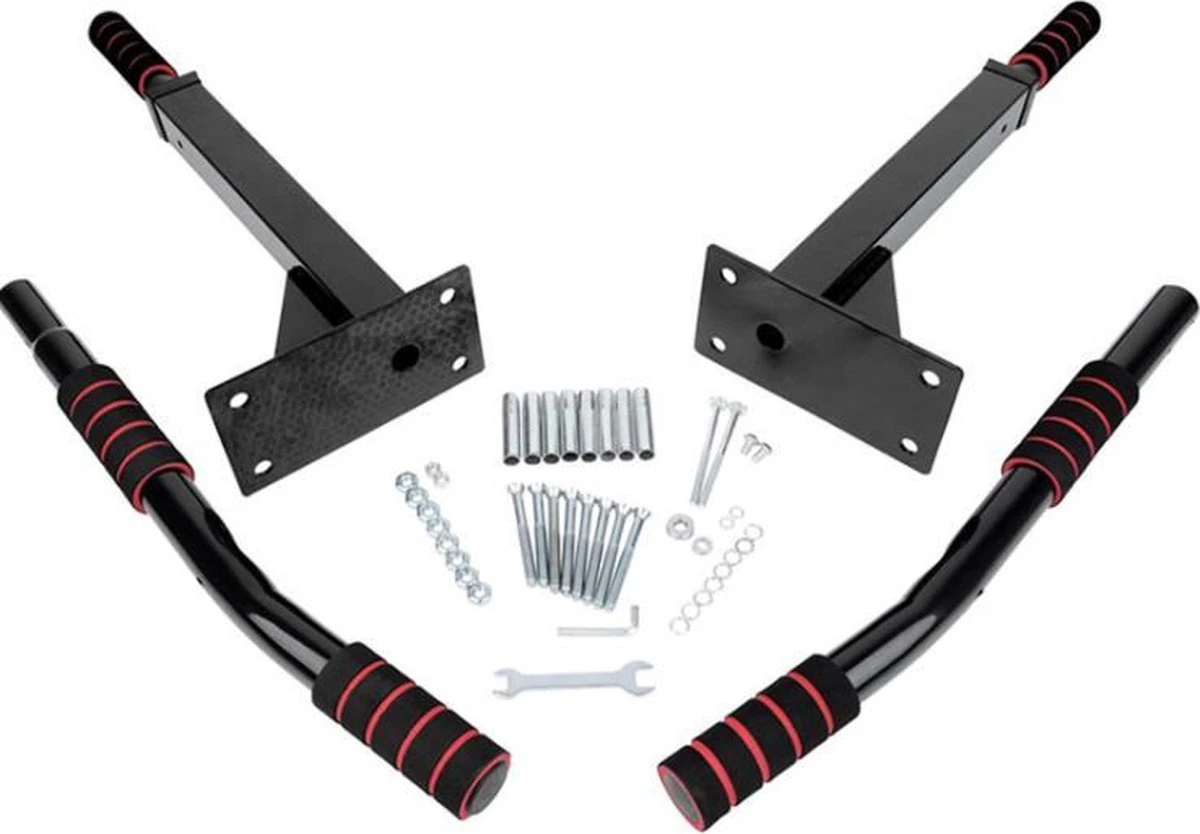 Merkloos Pull Up Bar - Optrekstang Fitness - Chin Up Bar - Pullup Bar - Pull Up Station - Pull Up Stang - Optrekstang Wandmontage - Krachttraining - Wandstang 9 Merkloos Pull Up Bar - Optrekstang Fitness - Chin Up Bar - Pullup Bar - Pull Up Station - Pull Up Stang - Optrekstang Wandmontage - Krachttraining - Wandstang - Afbeelding 7