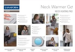 Lanaform Neck Warmer - Autonome Elektrische Warmwaterkruik Voor De Nek En Schouders - Langdurige, Behaaglijke Warmte Gedurende Meerdere Uren (3 Uur) - Klaar Voor Gebruik, Korte Oplaadtijd (15 Minuten) - Gemakkelijk Te Vervoeren En Te Gebruiken -Merkloos Winkel 1200x837