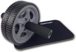 Tunturi Dubbele Ab Roller - Ab Wheel - Buikspiertrainer - Buikspierwiel - Met Kniemat - Incl. Gratis Fitness App -Merkloos Winkel 1200x837 4