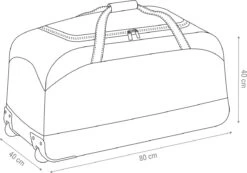 Avento Team Trolley Tas - Zwart -Merkloos Winkel 1200x841 10