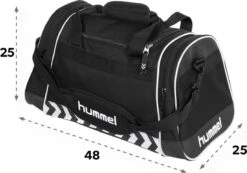 Hummel Sporttas - Zwart/wit 18 Hummel Sporttas - Zwart/wit -Merkloos Winkel 1200x842 1