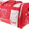 Ajax Sporttas - Wit/rood