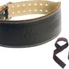 Harbinger - Pro Powerlift Riem 10mm - Gewichthefriem Van Leer - L: 84-94 Cm & Harbinger Cotton Lifting Straps