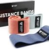 Weerstandsbanden - Booty Band - Resistance Band - Fitness Elastiek Aztec - 3 Stuks Met Opbergzakje Van Rockerz Fitness®