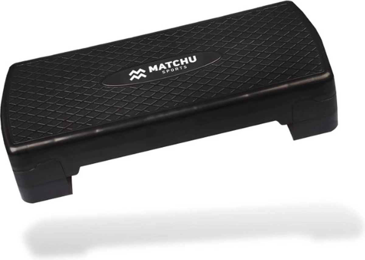 Matchu Sports - Aerobic Step - Fitness Step - Stepbankje - Step Fitness - Zwart - Belastbaar Tot 120kg - In Hoogte Verstelbaar 3 Matchu Sports - Aerobic Step - Fitness Step - Stepbankje - Step Fitness - Zwart - Belastbaar Tot 120kg - In Hoogte Verstelbaar