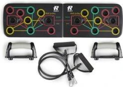 Rebblo - Push-up Board - Thuis Sporten - Bicep, Rug, Schouder En Tricep - Anti-slip - Weerstandsbanden - Griphendels -Merkloos Winkel 1200x857 4