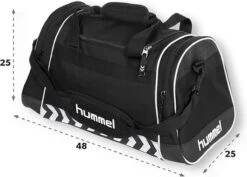 Hummel Sporttas - Zwart/wit 21 Hummel Sporttas - Zwart/wit -Merkloos Winkel 1200x859
