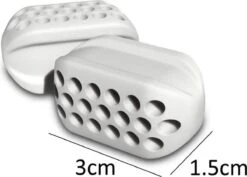 Merkloos Kaaklijn Trainer Set - 2x Zwart - Jawline Trainer - Kaakspier Trainer - Kaak Trainer - Kaaklijntrainer - Gezichtstrainer - Slanke Kaaklijn - Jawline Exerciser - Bal - Fitness - Multicolor - Mond Oefening - Onderkin Trainer - Sport - Jawline Exercise -Merkloos Winkel 1200x859 6