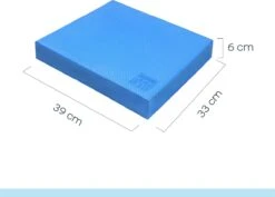 Orange Gym, Balance Pad - 38x32.5x6 Cm – Blauw – Balanspad – Balanstrainer – Balanskussen – Yoga En Pilates -Merkloos Winkel 1200x862 7