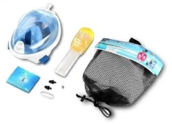 Campingwise Full Face Duikmasker - Snorkelmasker - Blauw - Maat S/M - Met Draagnet -Merkloos Winkel 1200x863 1