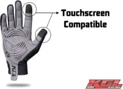 KGL Sim Racing Handschoenen / Karting Handschoenen - Large - Zwart -Merkloos Winkel 1200x867 2