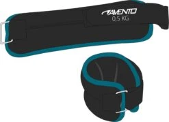 Avento Pols/Enkel Gewicht Neopreen - 2x 0.5 Kg - Zwart/Blauw -Merkloos Winkel 1200x871 2