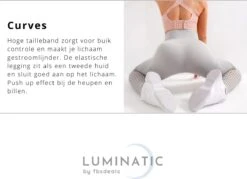 Sportlegging Dames - Yoga Legging - Fitness Legging - Legging Dames - Sport Legging - Shapewear Dames - Booty Legging | Luminatic® | Groen | Maat M -Merkloos Winkel 1200x871 7